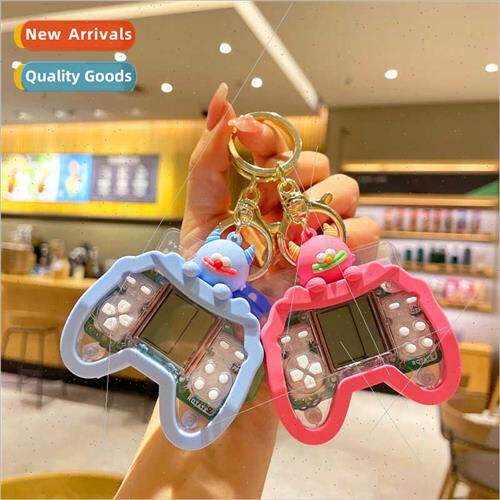 Working Monster Puzzle Game Console Creative Keychain Mini B