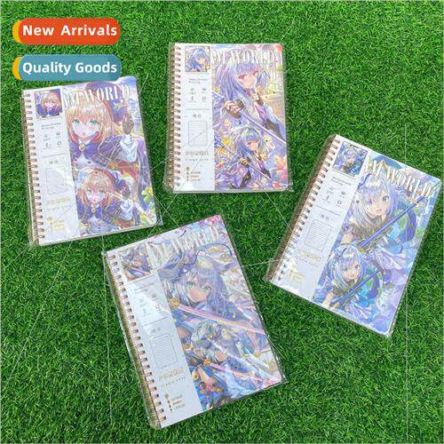 Cartoon coil book large capacy notebook cute Korean students