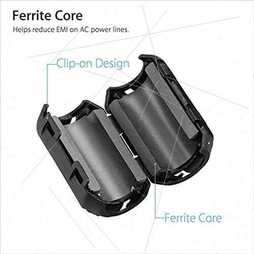 Anti-jamming magnetic core snap-on magnetic ring 20pcs boxed