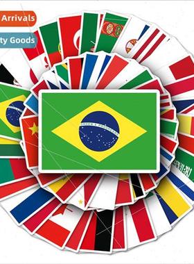 105 flags car graffi stickers luggage body stickers guar ska