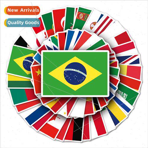 105 flags car graffi stickers luggage body stickers guar ska