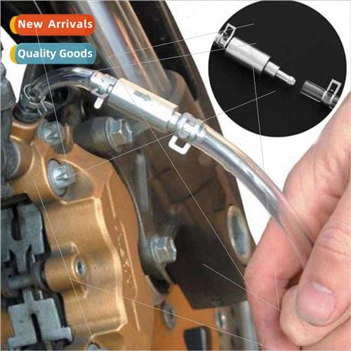 Clear Color Motorcycle Bleeder Hose Brake Fluid Filler Tool