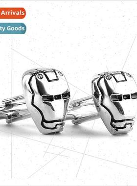 201 new Iron Man lacquer cufflinks men shirt cufflinks busin
