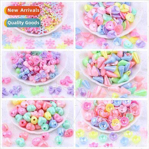 Children beading toys diy puzzle hthreading beads bracelet n