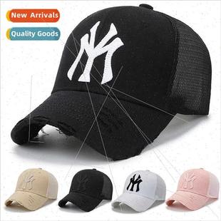breathable mesh cap Korean duck hole outdoor tongue ins