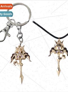 Game  star dome railroad rakshasa cross metal pendant neckla