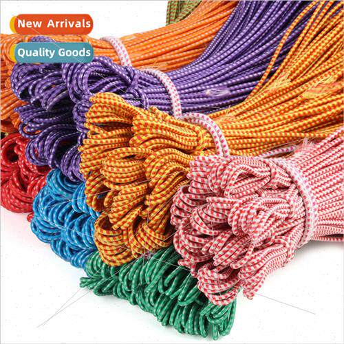 Colorful elastic cord dots elastic cord children leather str