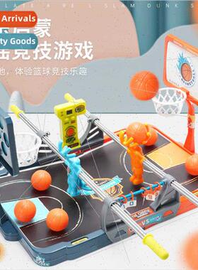 Children fingertip basketball toys creative double shooting