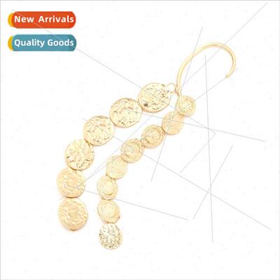 fashion design sense irregular roundpcs earrings hanging ear