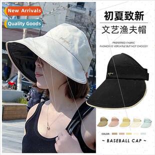 breathable fisherman hat Summer sunshade new vinyl fashion