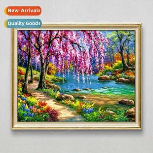 5d diamond painting new modern simple handmade point drill c