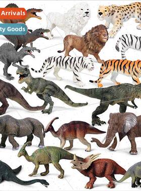 Dinosaur toys large plastic lion tiger cheetah elephant anim