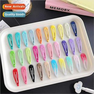 children water simple clips hair clip drop color Candy
