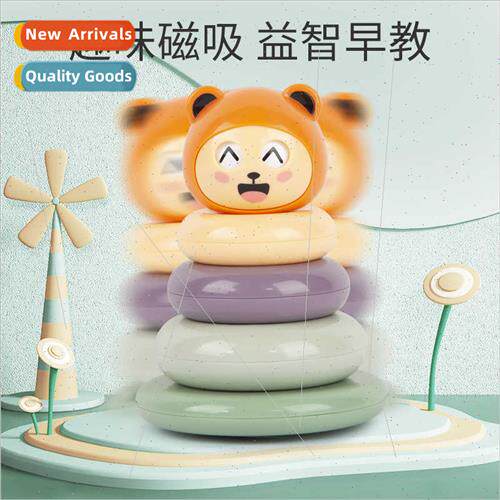 tumbler puzzle stacking music baby early education rainbow m