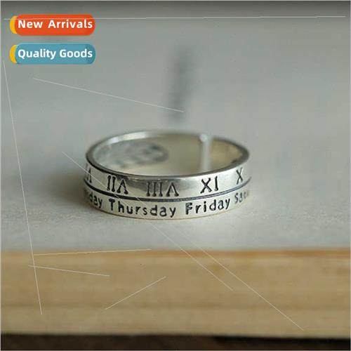 Roman Numeral Rings ins Rings Vintage che ngles Rings Men Wo