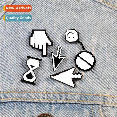 Cartoon Japanese Korean creative badges fun win system compu