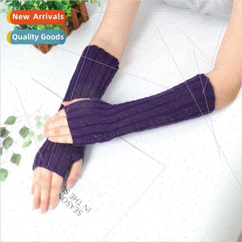 Korean  Japanese system in long daffodil arm sleeve knted wo