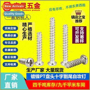 end self tapping round nails cut screws head