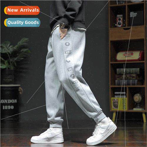 Drawstring sweatpants men tide ins nd fall men heavyweight s