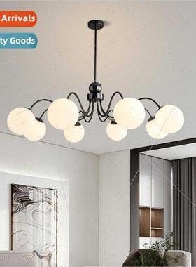 French antique magic bean chandelier modern simple light lux