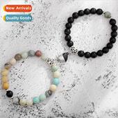 eye attraction stone agate Tiger phase weathered magnet coup