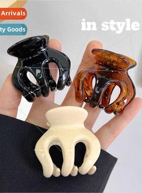 mple trumpet grasp clip temperament hair card ehead bangs ha