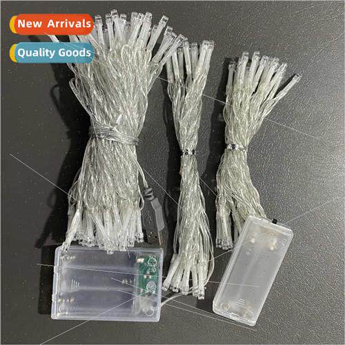 Battery  LED flashing lights string lights full stars batter