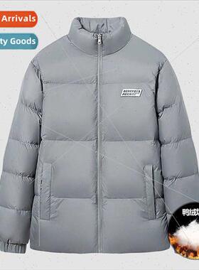 Autumn winter down jacket couple clothing big size loose fas