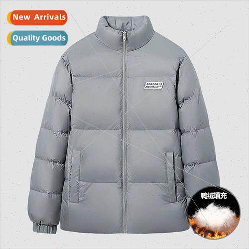 Autumn winter down jacket couple clothing big size loose fas