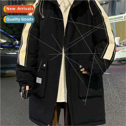 down jacket men winter tide American middle-length knee-leng
