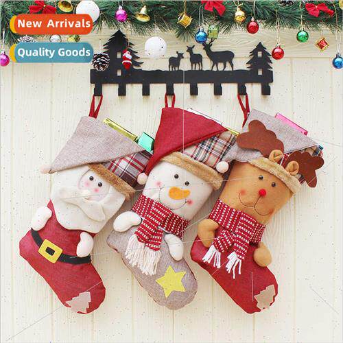 Christmas Tree Hanging Santa Claus Socks Christmas Decoratio