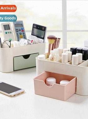 Wh drawer cosmetic organizer desktop makeup box household mu