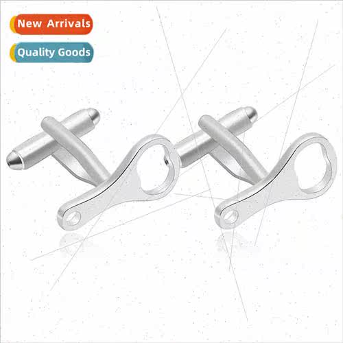 cufflinks fashion simple bottle opener multi-purpose men per