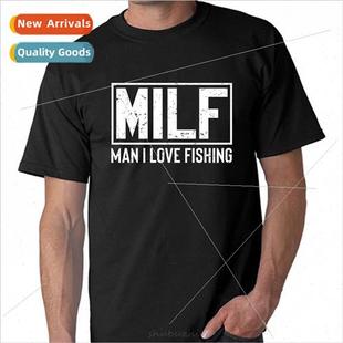 Sea New Man Milf Rod Fishing Love Mens Fishes Loves Shirt