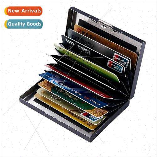 10 card posion multifunctional stainless steel metal card bo