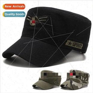 outdoor leisure sunscreen flat sun brim cap short Men sports
