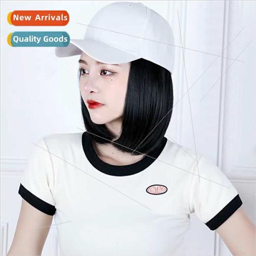 Bear Ba cap wig one-piece bobble head baseball cap o head sh