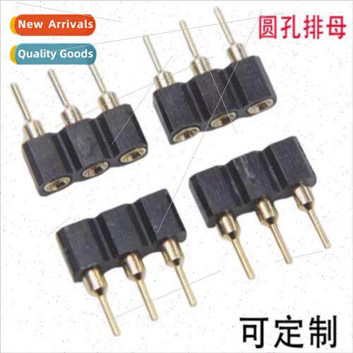 2.54mm pch round hole gold-plated female 1*2*3*5*6P-40p pin