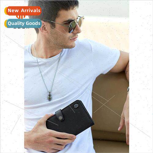 Arctic Hunter Men Business Wallet New Long Multi Clip Card C