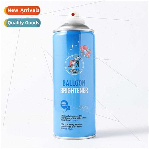 Balloon brightener brightener to increase surface luster to