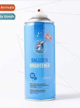 Balloon brightener brightener to increase surface luster to