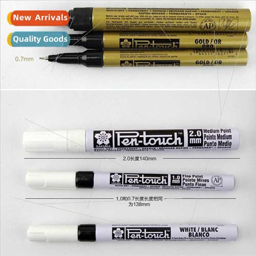 Sakura Paint Pen 0.7 1.0 2.0 Platinum lver Electroplating Pa