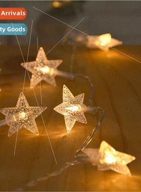 Full star led light string battery box usb colorful light st