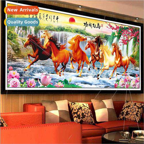 2022 new diamond painting horse to success full diamond cros