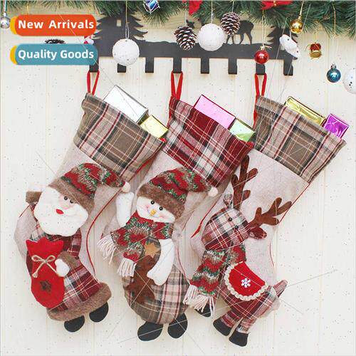 New Christmas supplies Christmas decorations gift bags Santa
