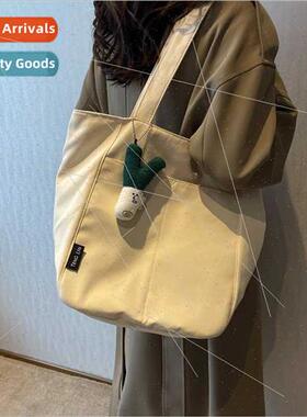Canvas bag female large capacy new fashion fall winter cloth
