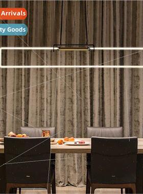 Scandinavian designer  minimalist lines window chandelier lo