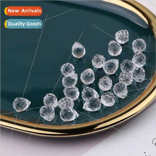 8*10mm water drop beads loose beads hairpin material package