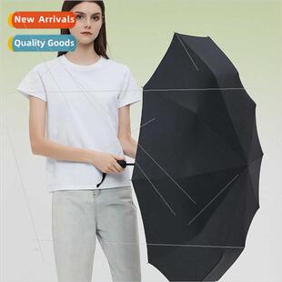 vvc automatic parasol umbrella folding reinced thickened rai