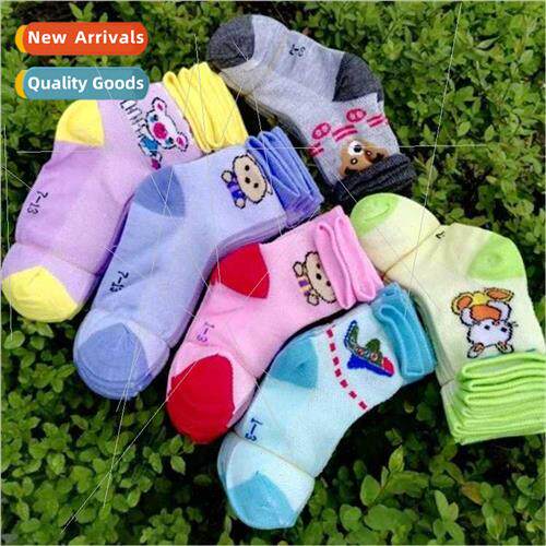 Spring summer mesh boys girls children socks cute cartoon mi
